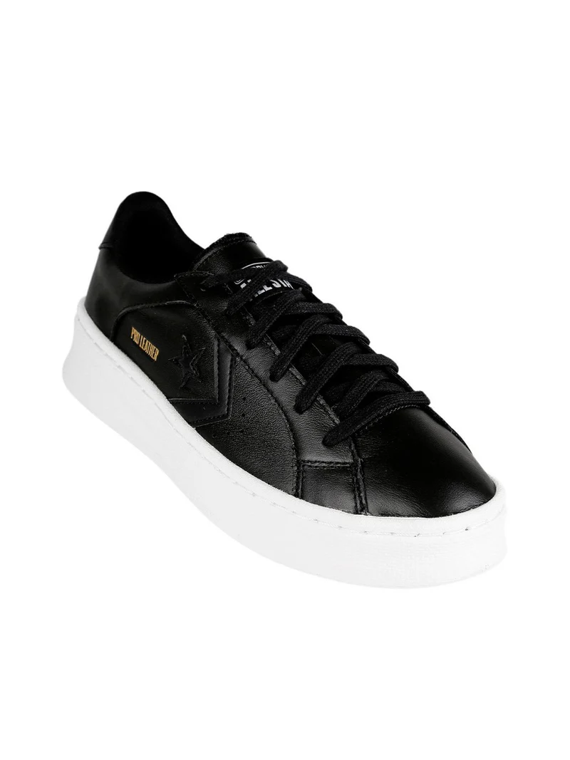Pro Leather Sneakers in pelle donna platform - nero