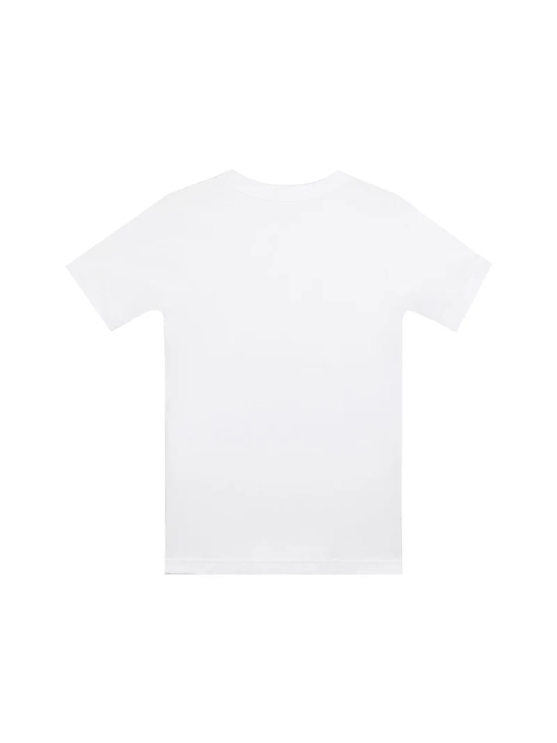 T-shirt intima da bambino in cotone interlock - bianco