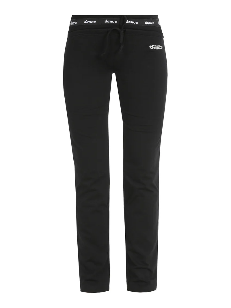Pantaloni donna sportivi con coulisse - nero