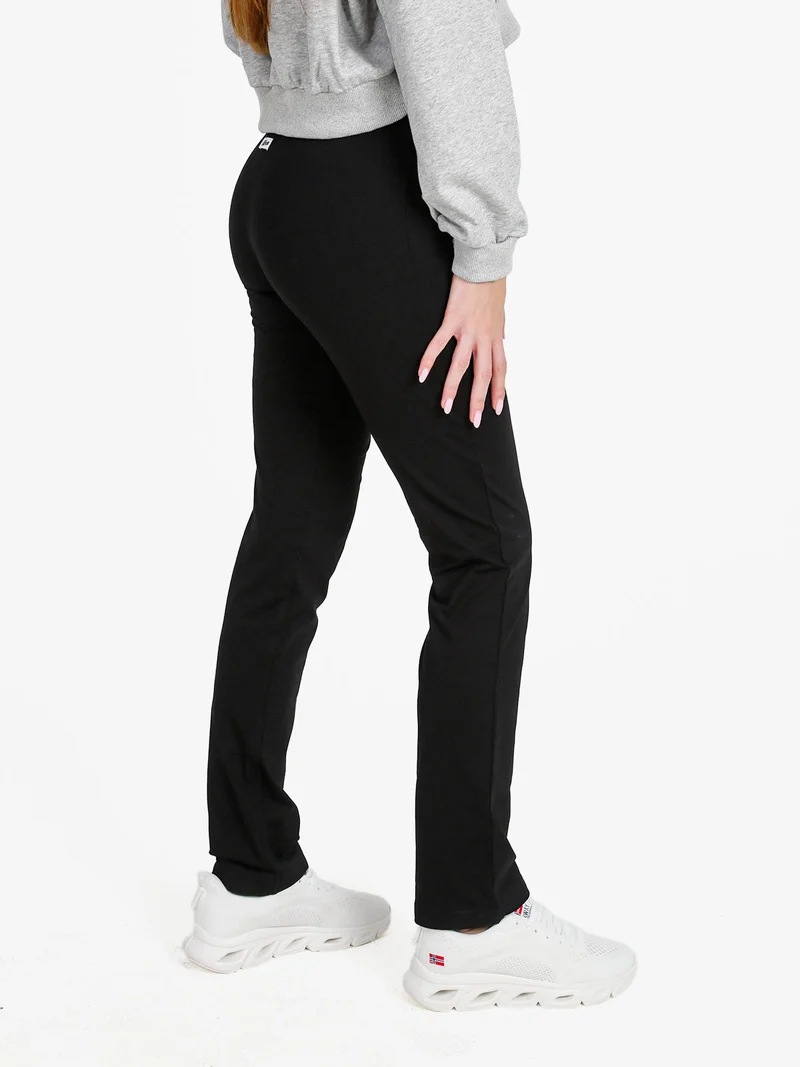 Pantaloni donna sportivi con coulisse - nero