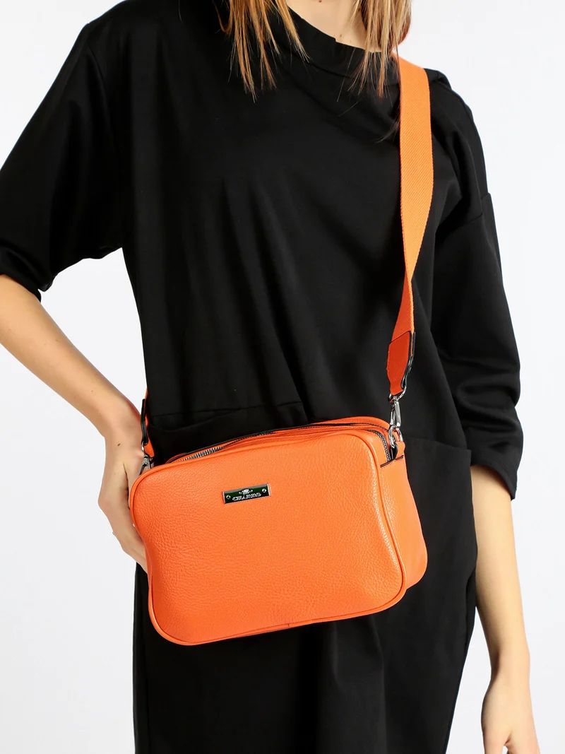 Borsa a tracolla donna - arancione