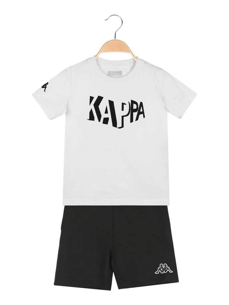 Completo sportivo da bambini in cotone - bianco