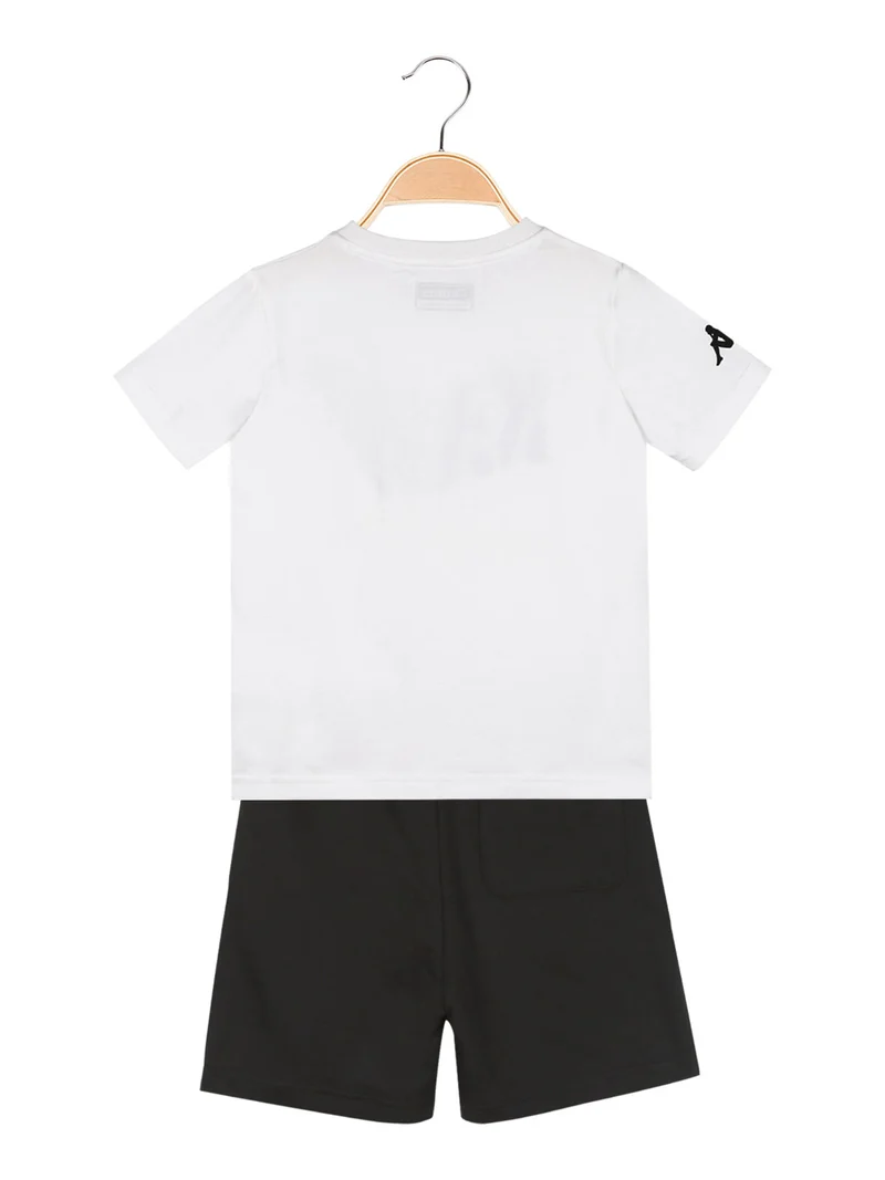 Completo sportivo da bambini in cotone - bianco
