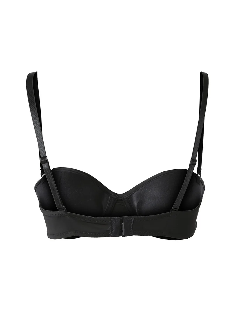 DALIA Reggiseno imbottito con ferretto COPPA B - nero