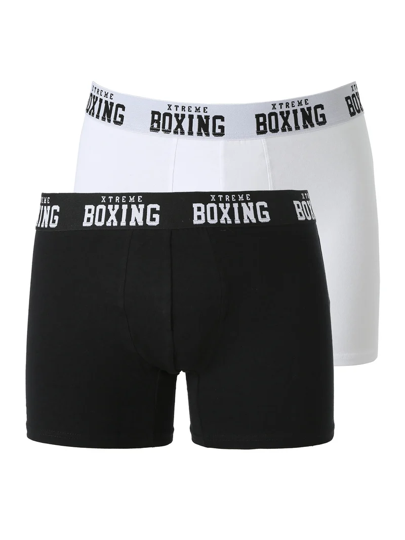 Confezione da 2 boxer uomo in cotone - assortito