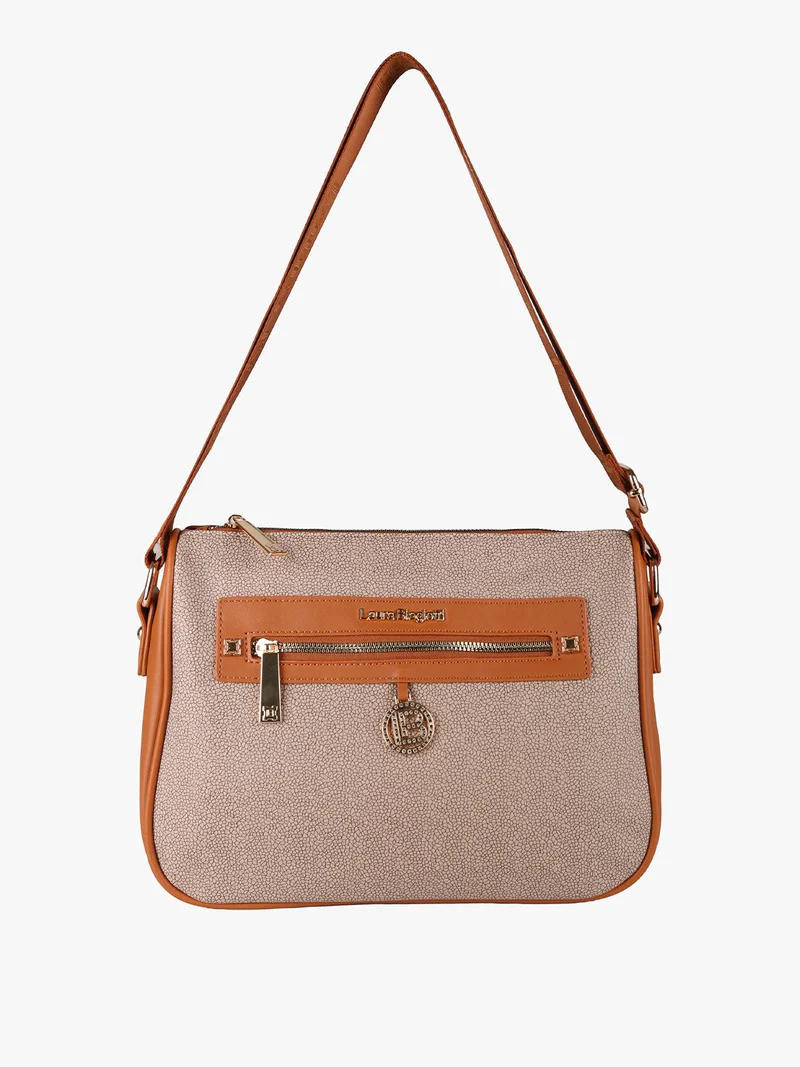Borsa a tracolla da donna - cuoio