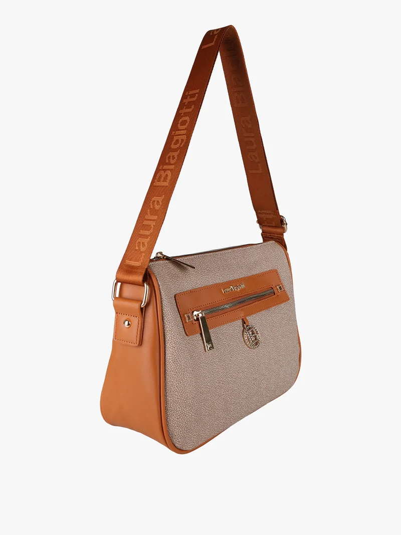 Borsa a tracolla da donna - cuoio
