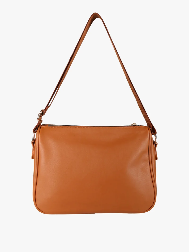 Borsa a tracolla da donna - cuoio