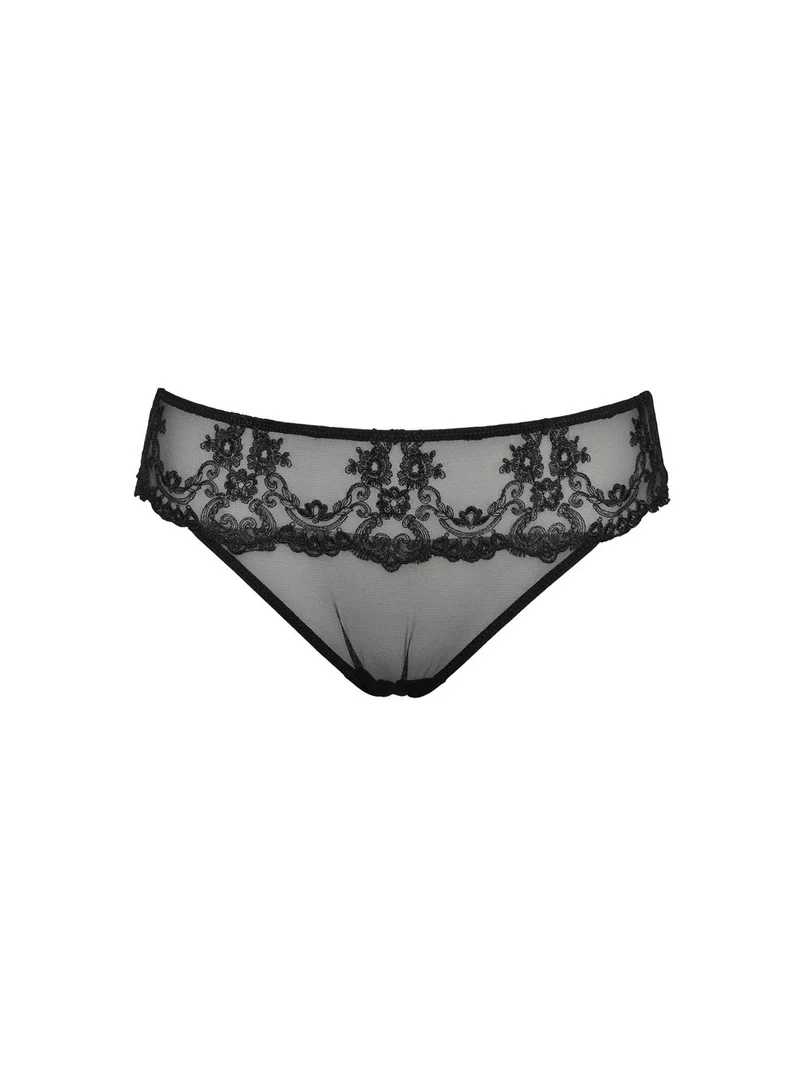Slip donna con ricami 1945 - nero