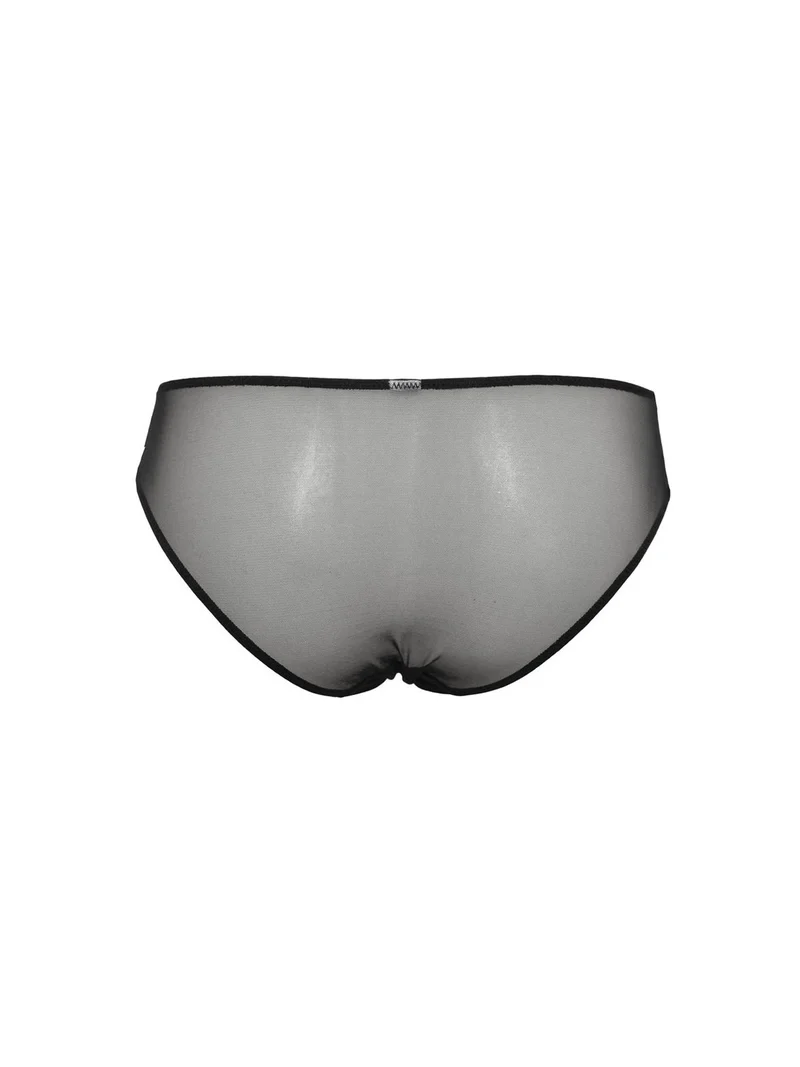 Slip donna con ricami 1945 - nero