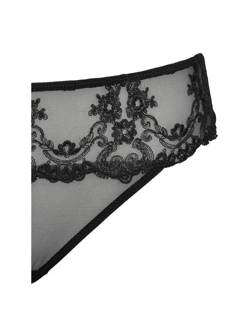 Slip donna con ricami 1945 - nero
