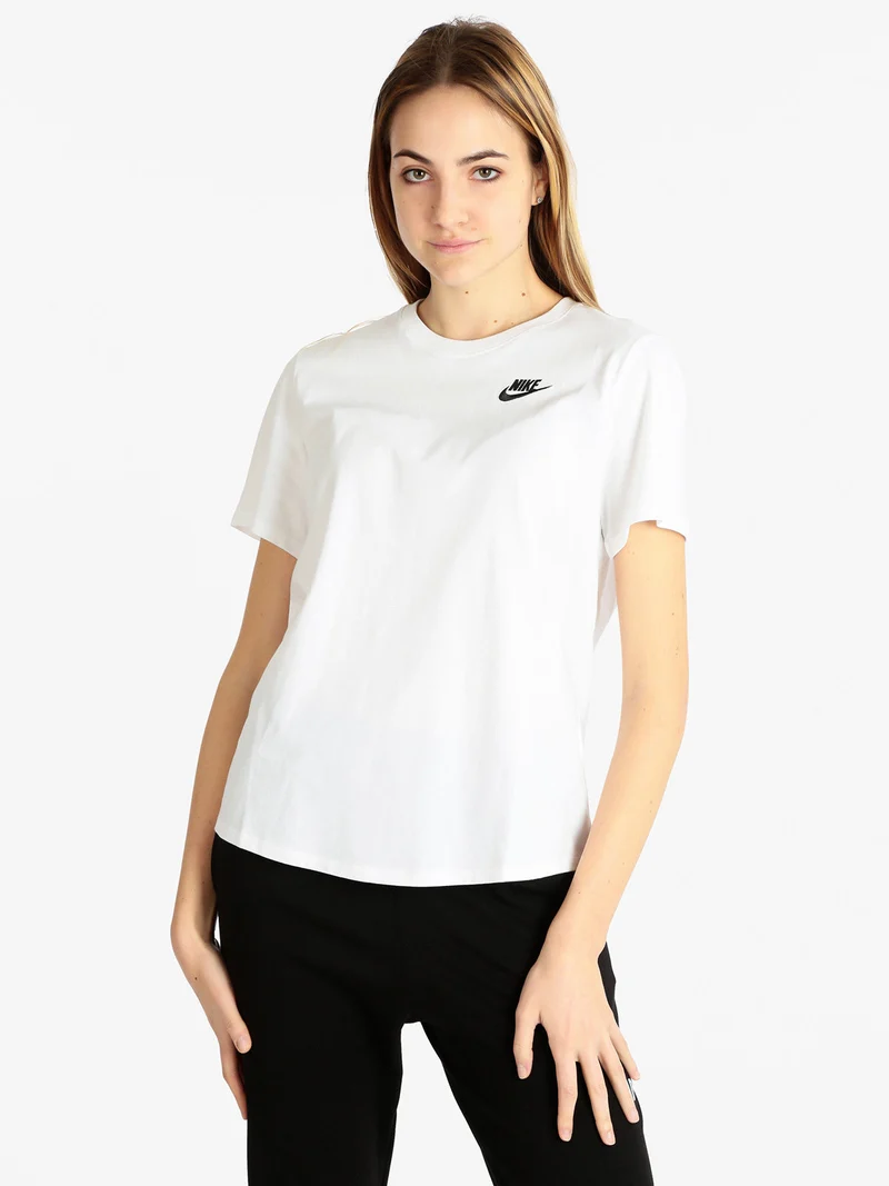T-shirt donna manica corta - bianco