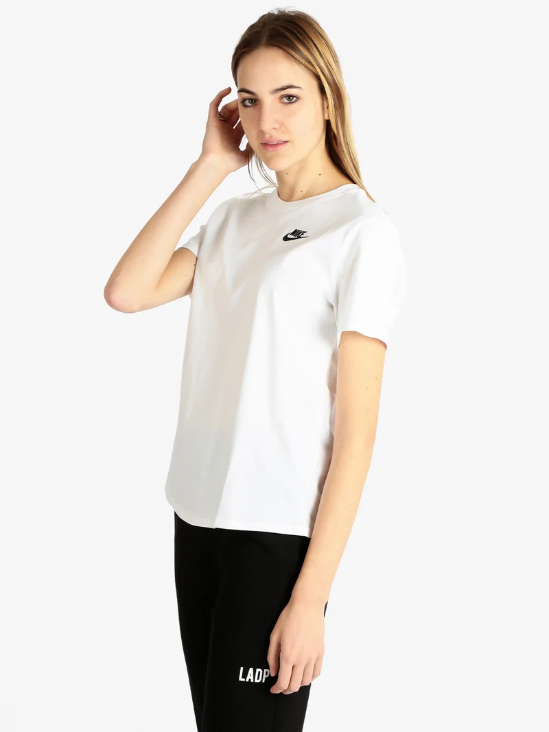 T-shirt donna manica corta - bianco