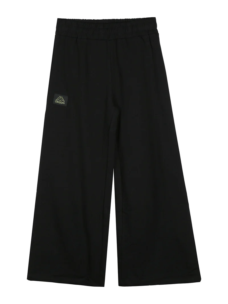 Completo tuta 2 pezzi da bambina con pantaloni a gamba larga - fucsia