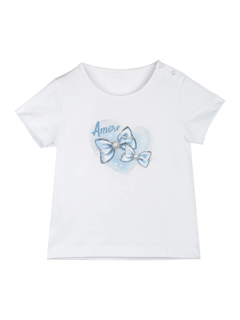 Completo da neonata 3 pezzi con cappuccio e zip - azzurro