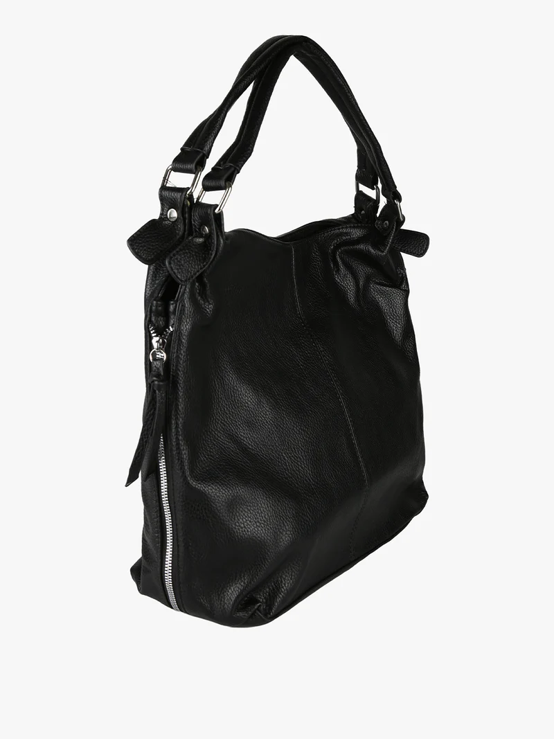Borsa hobo da donna - nero