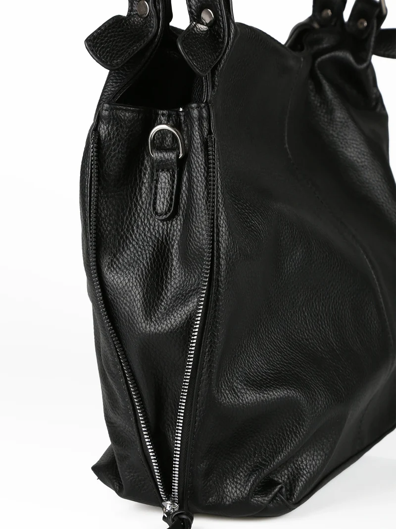 Borsa hobo da donna - nero