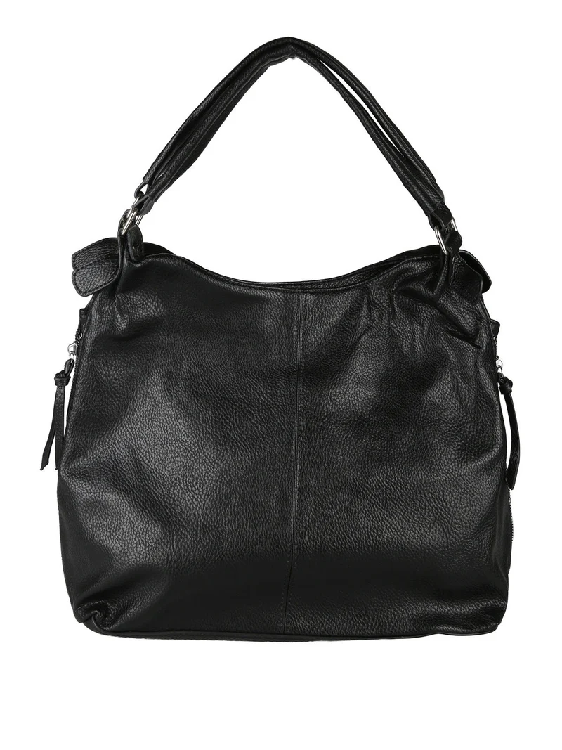 Borsa hobo da donna - nero