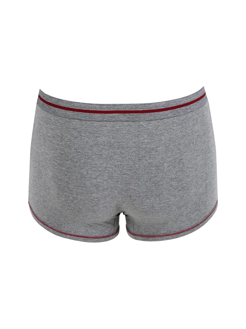 Boxer uomo in cotone - grigio