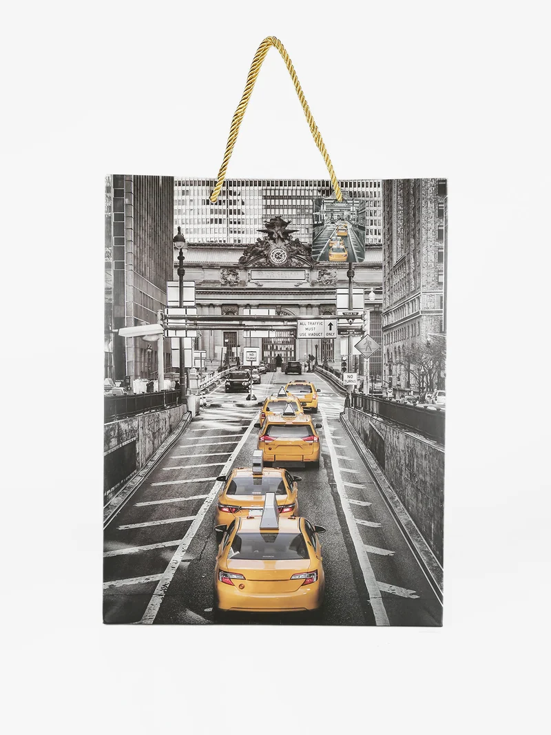 Sacchetto regalo grande - grigio scuro