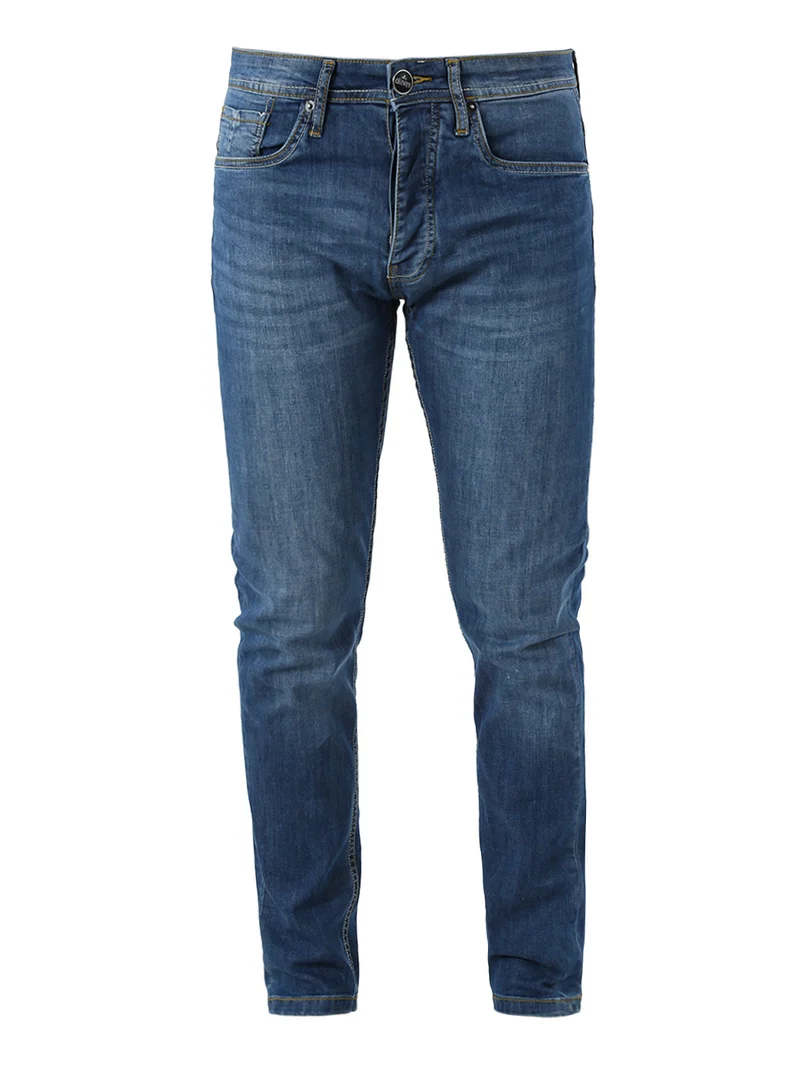 Jeans slim fit da uomo a vita bassa - jeans