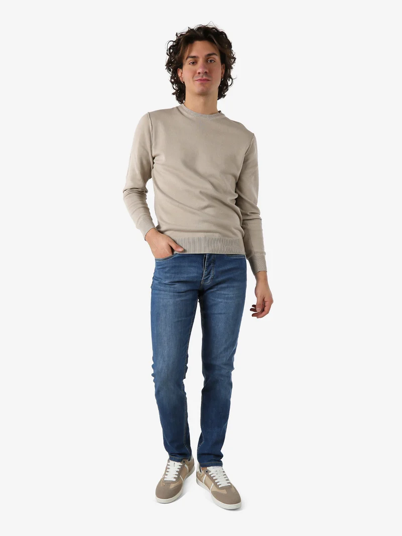 Jeans slim fit da uomo a vita bassa - jeans