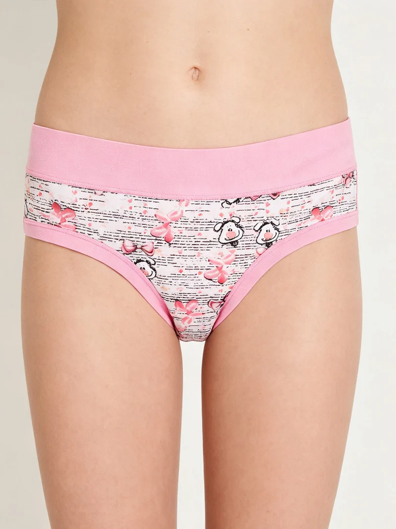 Slip da bambina in cotone - rosa