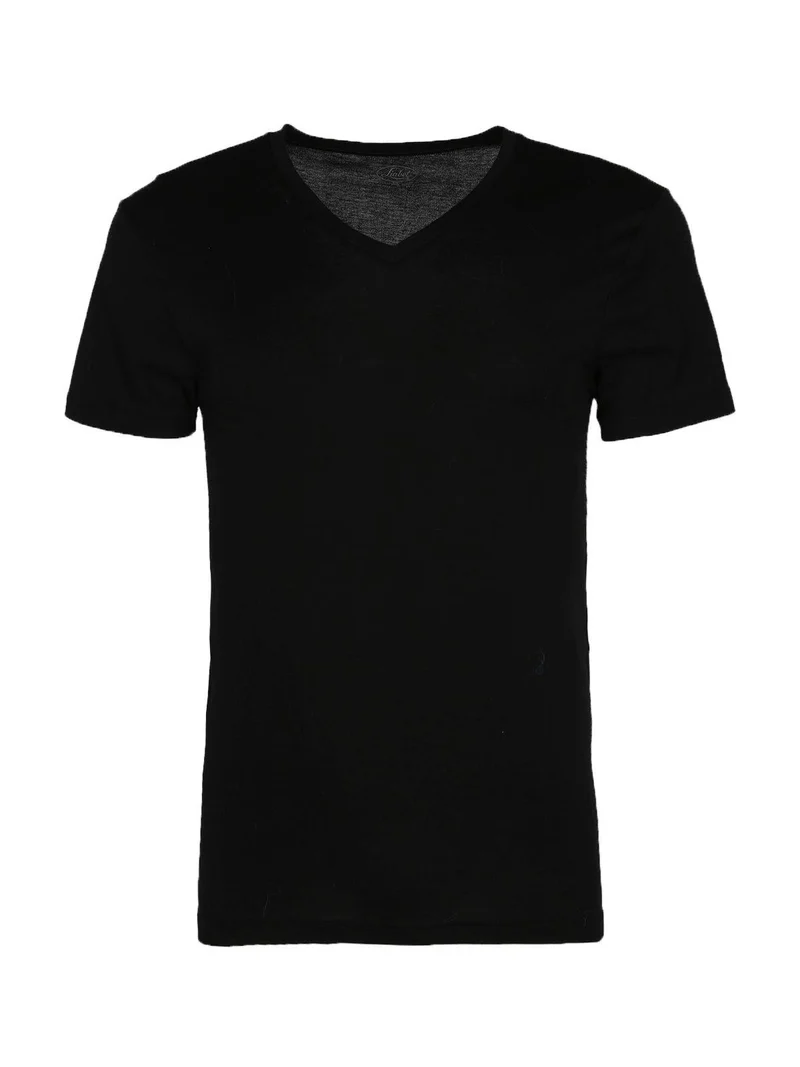 Maglia intima scollo V - nero