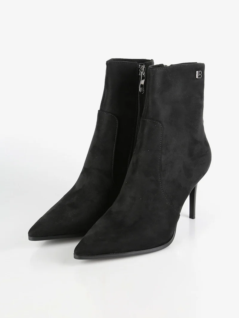 Stivaletti donna con tacco a spillo - nero