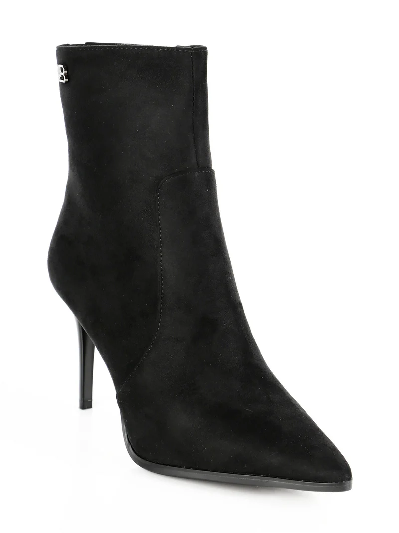 Stivaletti donna con tacco a spillo - nero