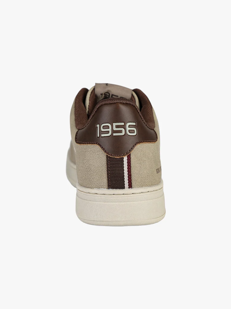 Sneakers basse da uomo - taupe