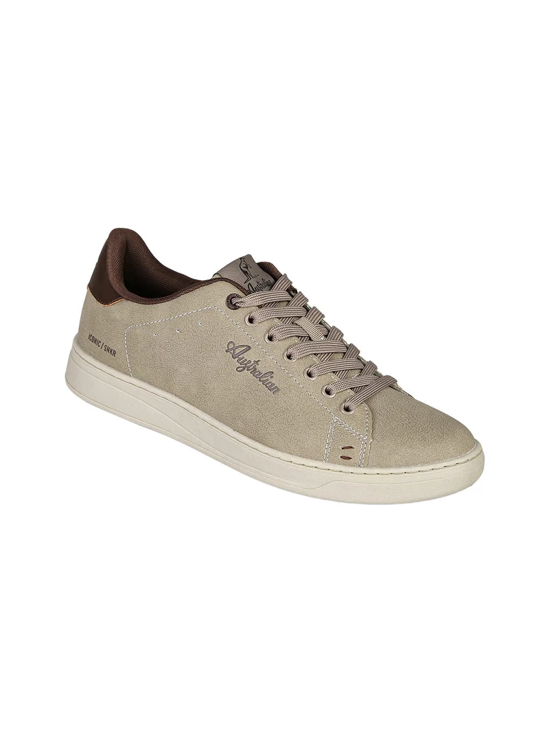 Sneakers basse da uomo - taupe