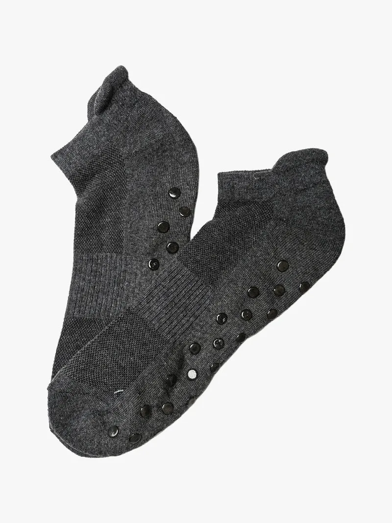 Calze antiscivolo da uomo - grigio scuro