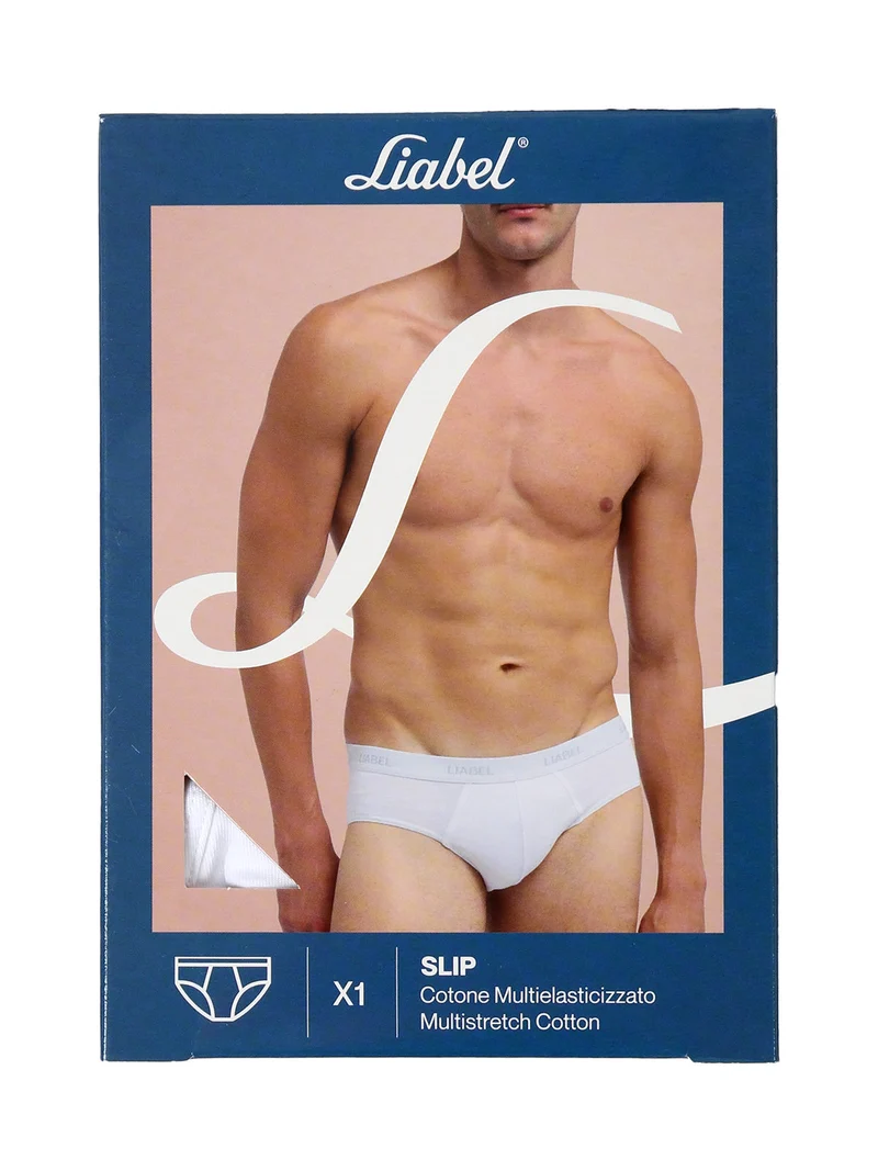Slip uomo in cotone elasticizzato - nero