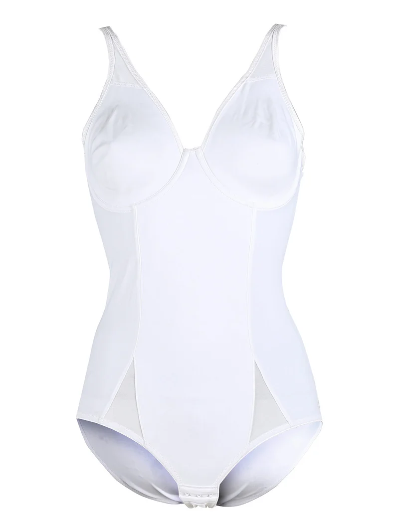 NEW SARA Body confort con ferretto, coppa C - bianco
