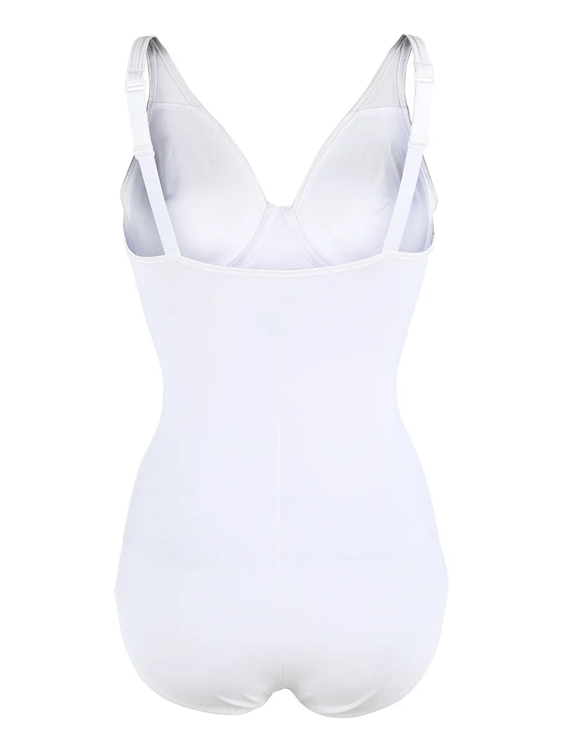 NEW SARA Body confort con ferretto, coppa C - bianco