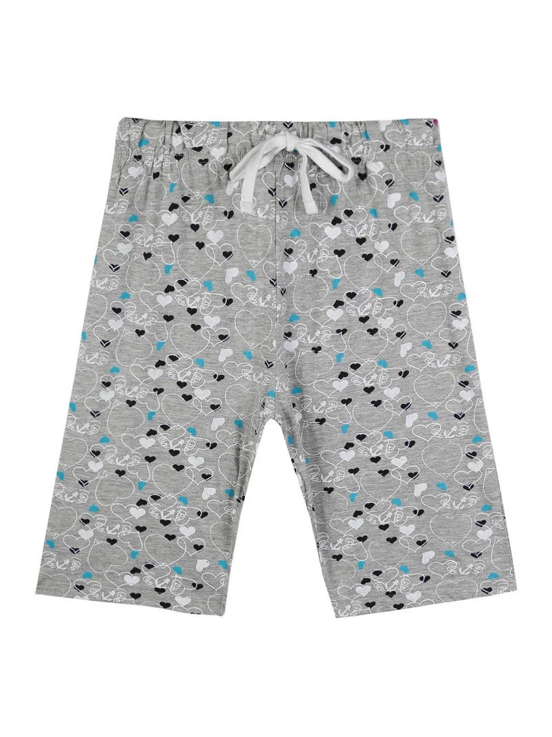 Pigiama corto 2 pezzi - azzurro