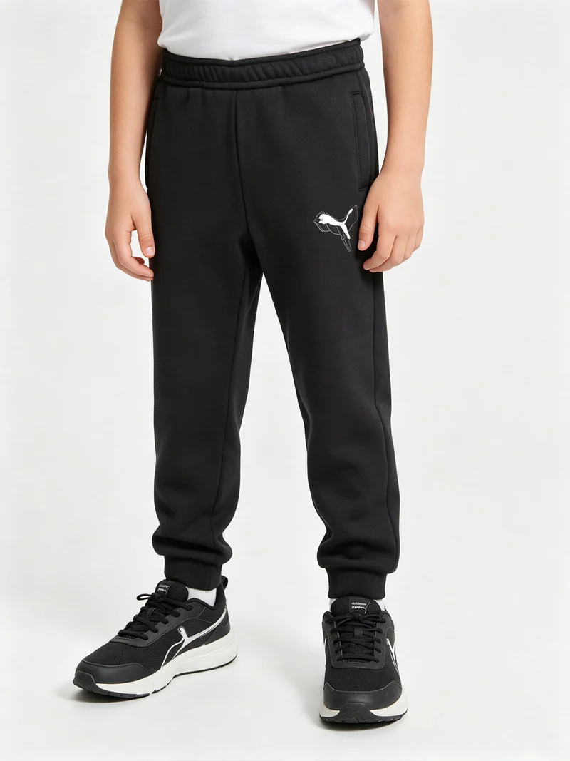 ESSENTIAL + LOGO LAB Pantaloni felpato da ragazzo - nero