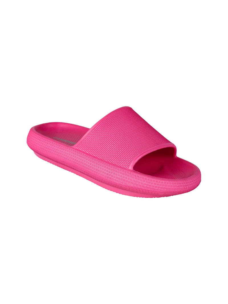 Ciabatte donna in gomma - fucsia