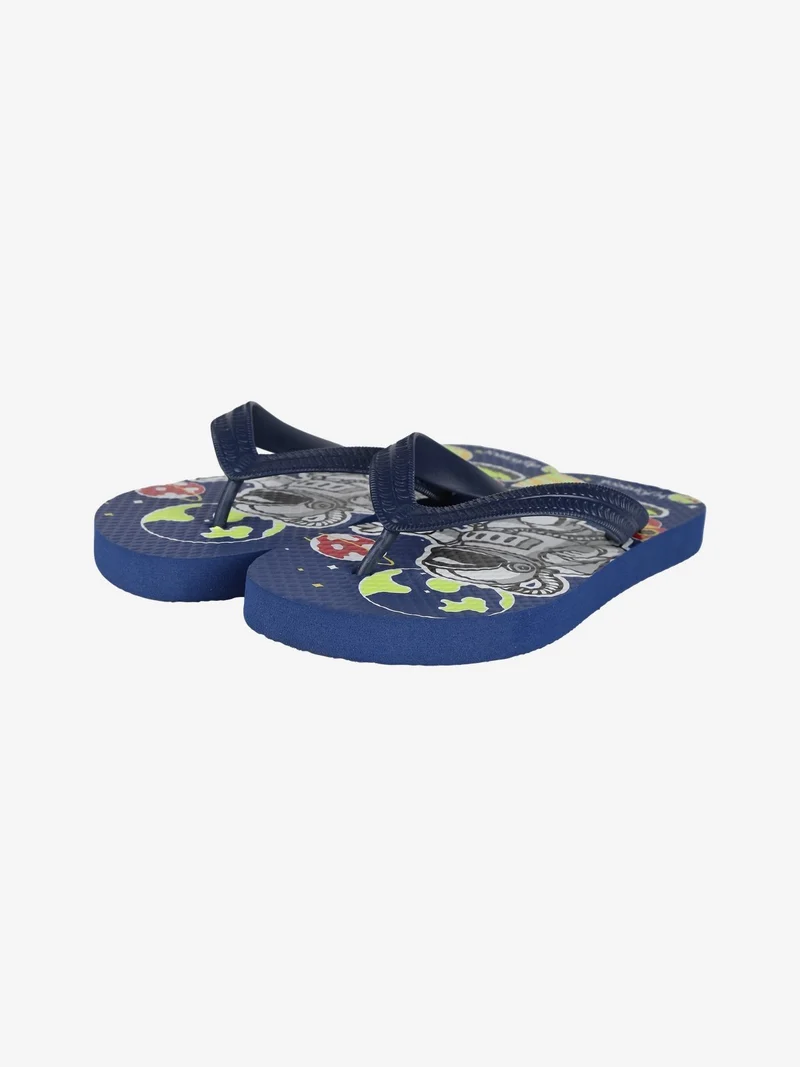 Infradito bambino con stampe - blu