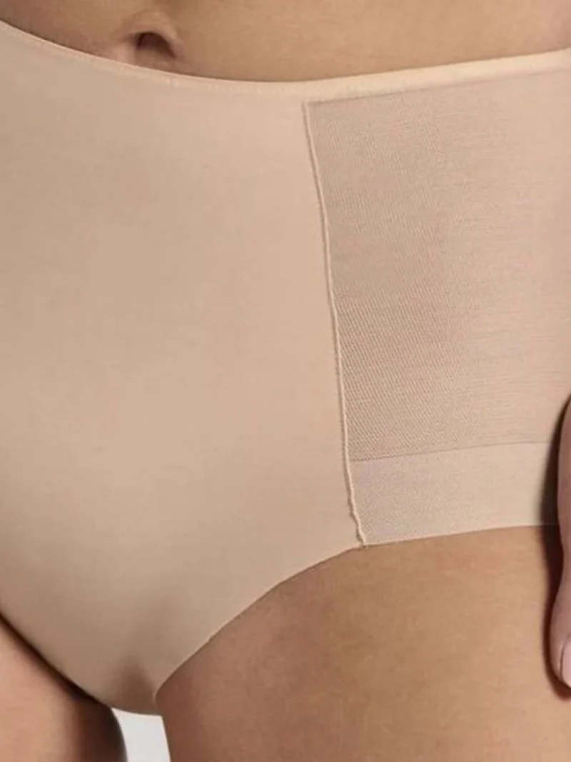 PANTIES 306 Guaina donna a vita alta - cipria