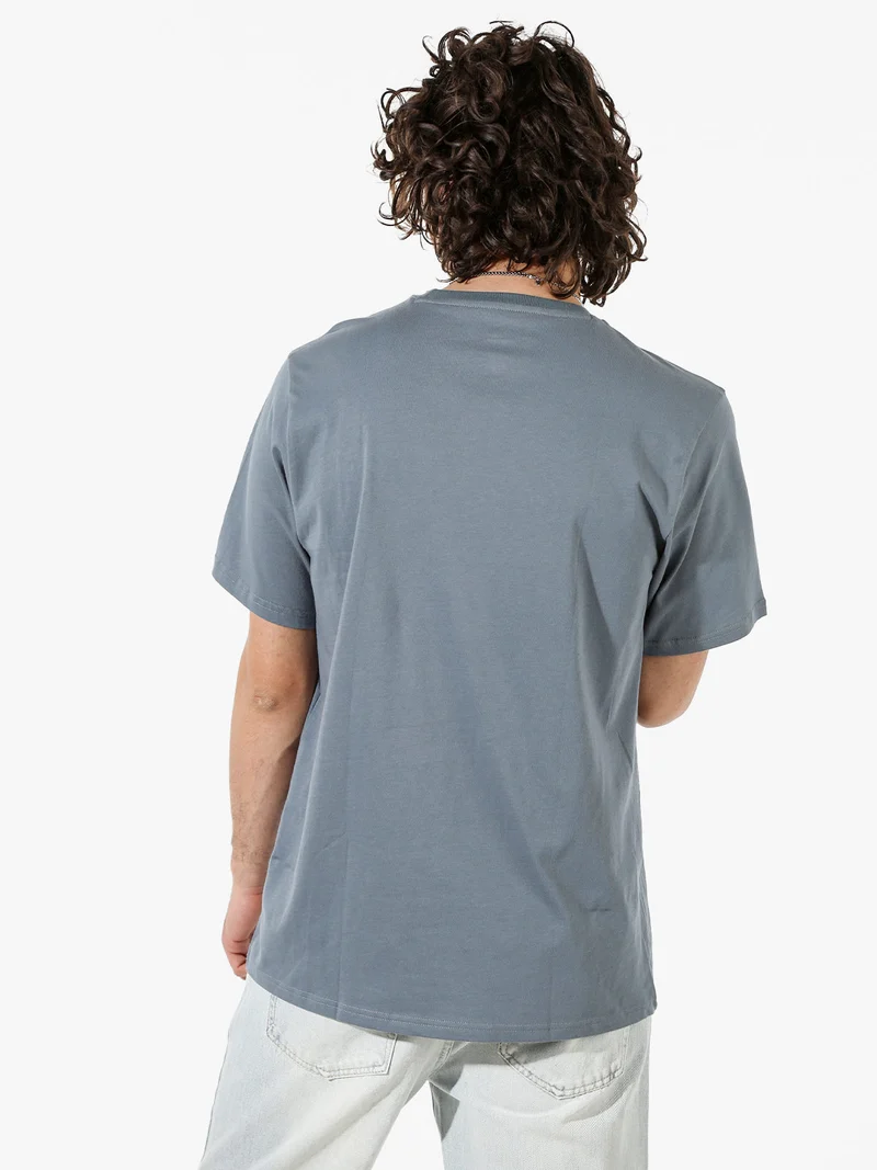 CORE CHUCK PATCH TEE t-shirt uomo in cotone con logo - avion