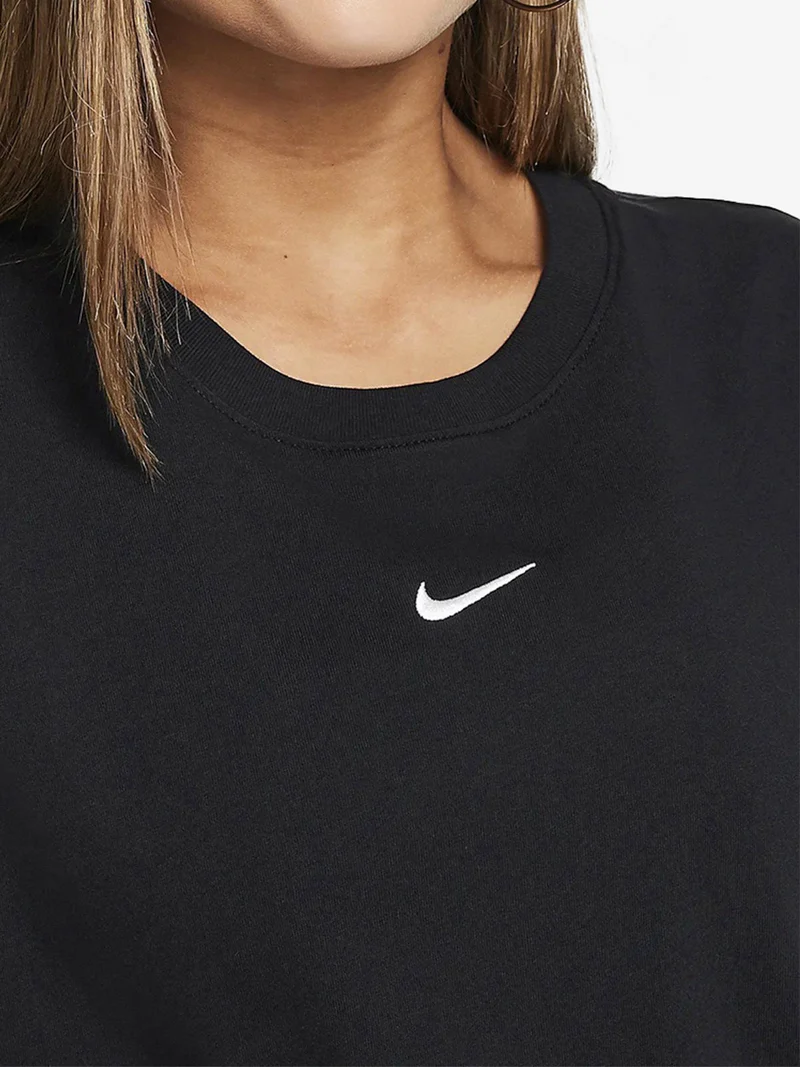 Sportswear essentials t-shirt da ragazza - nero