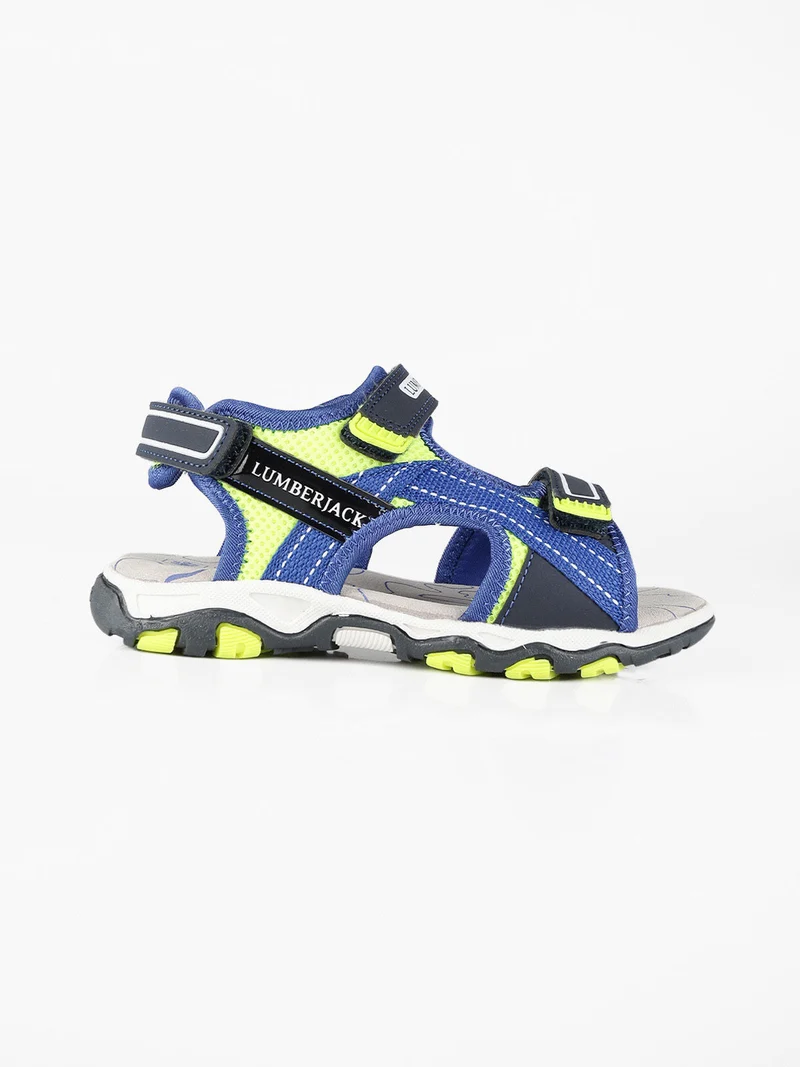 LEVI Sandali da bambino con strappi - blu