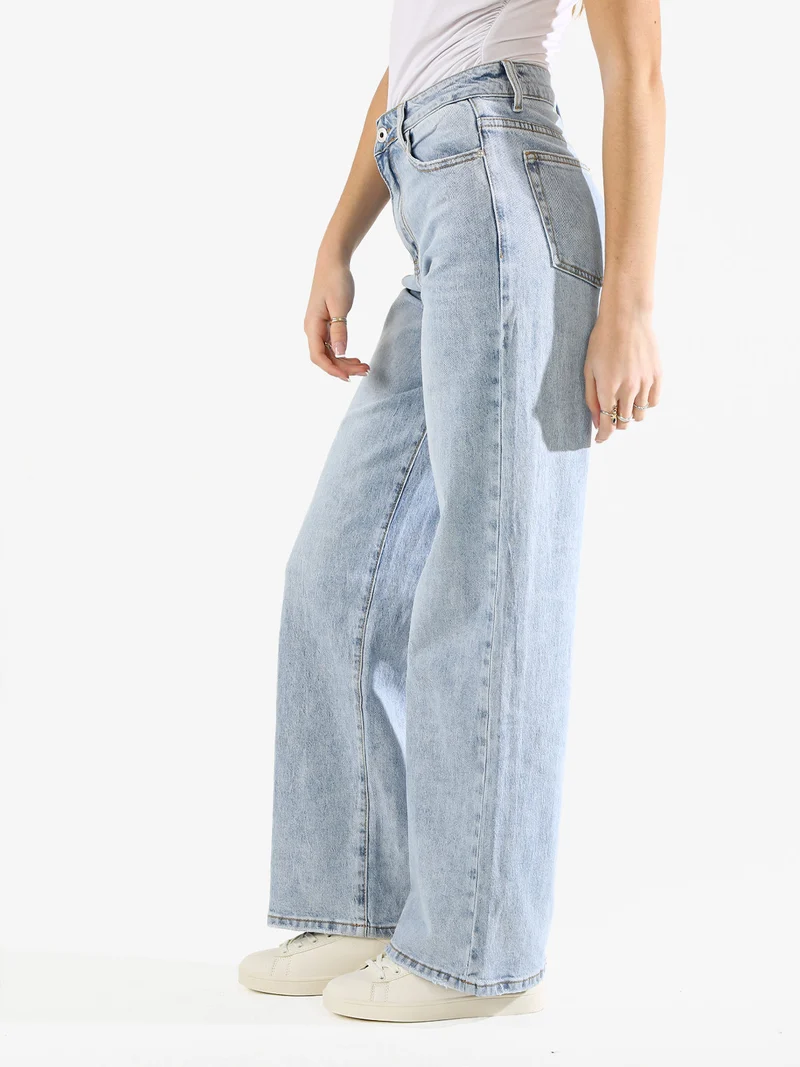 Jeans donna a gamba larga - jeans