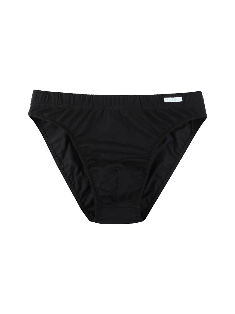 Slip uomo in cotone - nero
