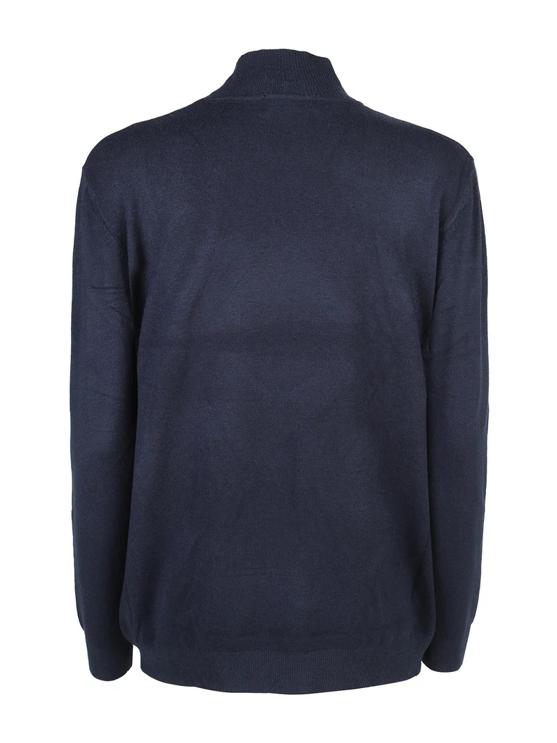 Maglia donna a lupetto - blu scuro
