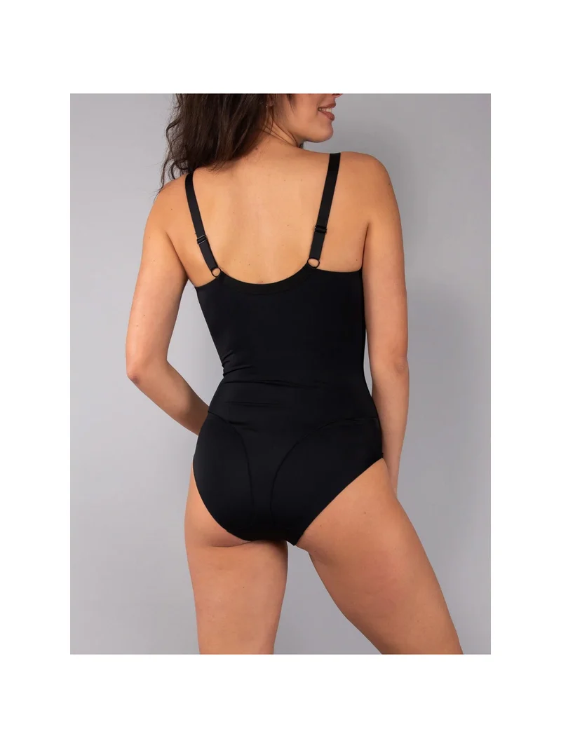 DR40C Body francese donna senza ferretto coppa C - nero