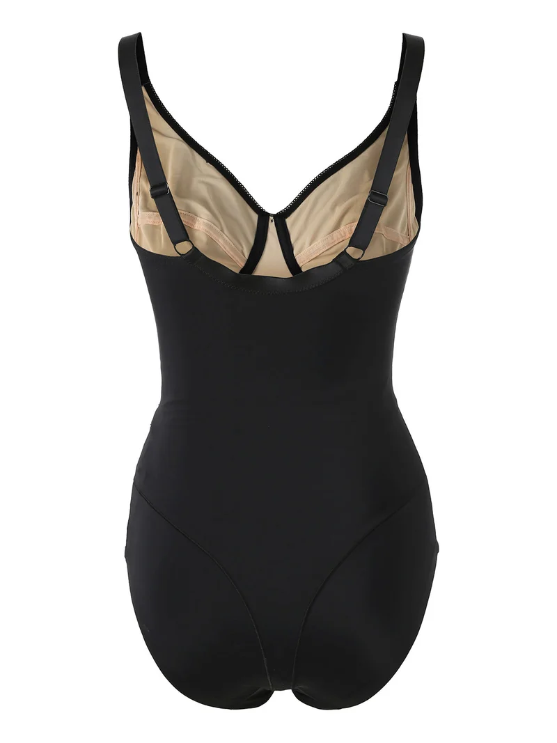 DR40C Body francese donna senza ferretto coppa C - nero