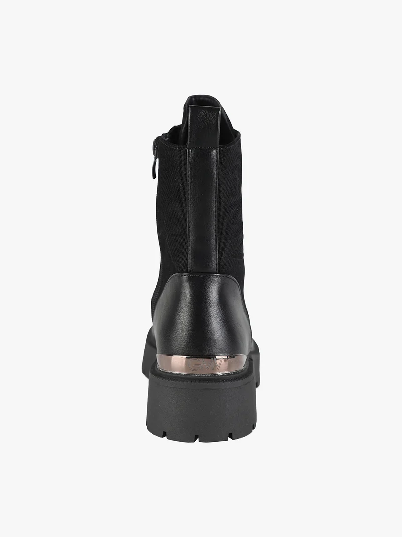 Anfibi donna con platfom - nero